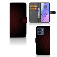 Motorola Edge 40 | Telefoon Hoesje | Geruit Rood