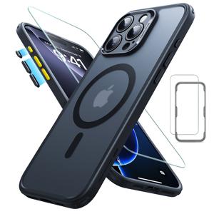 iPhone 16 Pro Classic Pro Case (HaloLock) Set Frosted Black