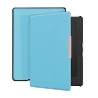 Lunso - Kobo Aura H20 Edition 1 hoes (6.8 inch) - sleep cover - Lichtblauw