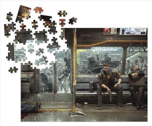 Cyberpunk 2077 - Metro Life Puzzle (1000pcs)