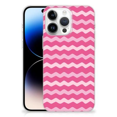 iPhone 14 Pro Max | TPU bumper | Waves Pink