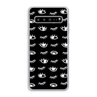 Eye pattern #3: Samsung Galaxy S10 5G Transparant Hoesje