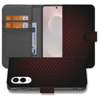 Samsung Galaxy S25 Edge | Telefoon Hoesje | Geruit Rood