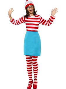 Waar is Wally Wenda kostuum vrouw