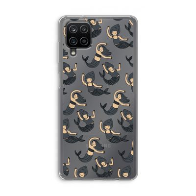 Zeemeermin: Samsung Galaxy A12 Transparant Hoesje