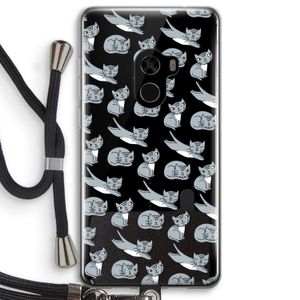 Poezen: Xiaomi Mi Mix 2 Transparant Hoesje met koord