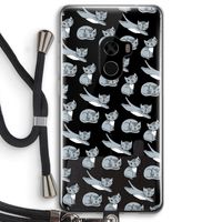 Poezen: Xiaomi Mi Mix 2 Transparant Hoesje met koord