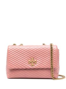 Tory Burch petit sac porté épaule Kira Moto matelassé - Rose