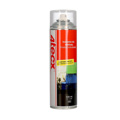 4tecx Industriële deklaag grafietgrijs hoogglans 500ml RAL 7024