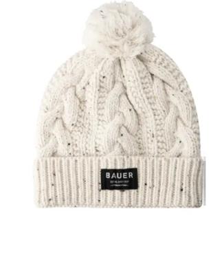 Bauer Muts Cable Knit Pom S25 (wm Cream) Sr. Cream