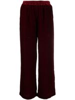 Gold Hawk pantalon droit en velours - Rouge