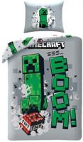 Minecraft Creeper Dekbedovertrek - 140 x 200 cm - 70 x 90 cm - Polyester