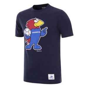 COPA Football - Frankrijk World Cup 1998 Mascotte T-Shirt - Navy