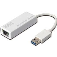 Digitus DN-3023 tussenstuk voor kabels USB RJ-45 Wit - thumbnail