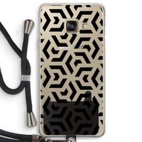 Crazy pattern: Samsung Galaxy A3 (2016) Transparant Hoesje met koord Crazy pattern: Samsung Galaxy A3 (2016) Transparant Hoesje met koord