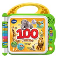 VTech kinderboek mijn eerste 100 woordjes dieren groen - thumbnail