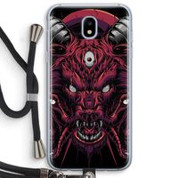 Hell Hound and Serpents: Samsung Galaxy J5 (2017) Transparant Hoesje met koord