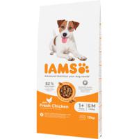 Iams for Vitality Adult Small & Medium met kip hondenvoer 2 x 3 kg