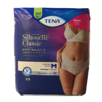 Tena Silhouet classic+ high waist creme M 9 Stuks