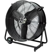CasaFan DF800 Eco IP54 SL Vloerventilator 123 W (Ø x h) 88 cm x 92 cm Zwart (mat) Zwenkbaar