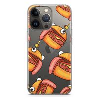 Hamburger: iPhone 13 Pro Transparant Hoesje