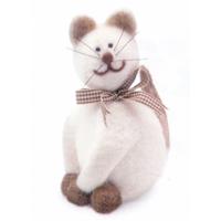 Hobby set kat - vilt - maak je eigen kat - knutsel pakket - katten/poezen knutselen Hobby set kat - vilt - maak je eigen kat - knutsel pakket - katten/poezen knutselen