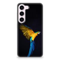 Samsung Galaxy S23 | TPU Hoesje | Papegaai