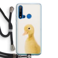 Duke: Huawei P20 Lite (2019) Transparant Hoesje met koord