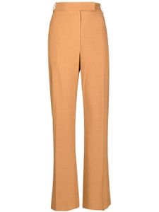 Oroton pantalon à coupe droite - Marron