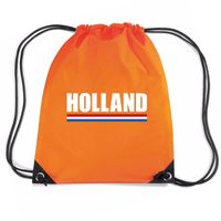Nylon rugzak Holland supporter oranje   -