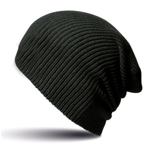 Softex beanie wintermuts in het zwart