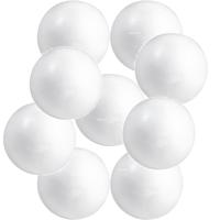 Piepschuim bol/bal - wit - D3 cm - styropor - hobby figuren - DIY - knutselen Piepschuim bol/bal - wit - D3 cm - styropor - hobby figuren - DIY - knutselen