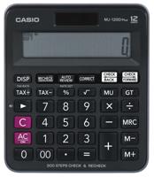 Casio MJ-120D Plus calculator Desktop Basisrekenmachine Zwart