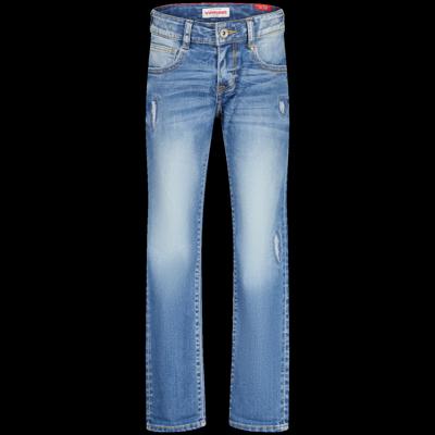 Vingino winter jeans broek jongens - old vintage blauw - Dante craftes - slim fit