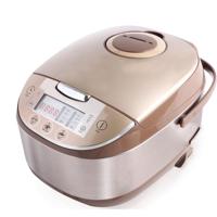 Multicooker - Aigi Lino - 5 Liter - RVS - Bruin Multicooker - Aigi Lino - 5 Liter - RVS - Bruin