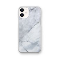Witte marmer: iPhone 12 Transparant Hoesje