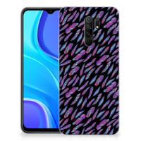 Xiaomi Redmi 9 | TPU bumper | Feathers Color