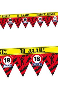 Afzetlint 18 jaar partyzone