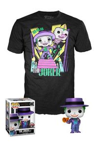 DC Comics POP! & Tee Box Batman 89 Joker with Speaker 9cm Size S*