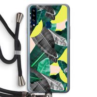 Fantasie jungle: Samsung Galaxy A20s Transparant Hoesje met koord