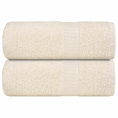 Gastendoekjes 2 st 30x50 cm 360 g/m 100% katoen crmekleurig