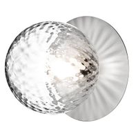 Nuura Liila 1 Medium Wandlamp - Zilver - Helder