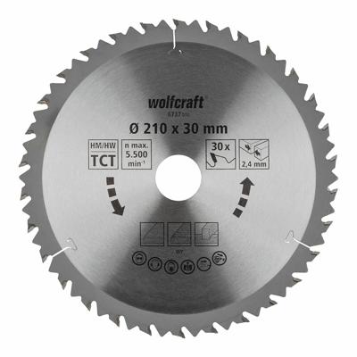 Cirkelzaagblad Wolfcraft 6737000