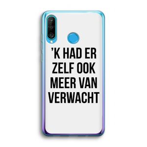 Meer verwacht: Huawei P30 Lite Transparant Hoesje
