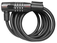 Trelock ks415 kabelslot code 110/15mm zwart