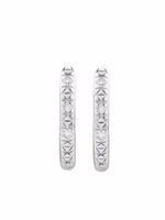 Monica Vinader boucles d'oreilles Riva - Argent