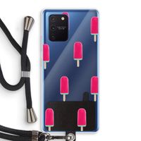 Waterijsje: Samsung Galaxy Note 10 Lite Transparant Hoesje met koord