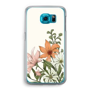 Floral bouquet: Samsung Galaxy S6 Transparant Hoesje