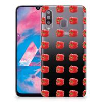 Samsung Galaxy M30 | Siliconen Case | Paprika Red Samsung Galaxy M30 | Siliconen Case | Paprika Red