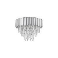 Lyora PlafondlampMagnolia chroom en kristal Ø 50cm - 9824072
